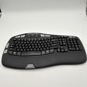 Logitech K350 Wave Wireless Keyboard – Tested & Working (No Dongle/Receiver)